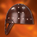 CASCO VIKINGO VENDEL DE CUERO